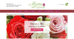Desktop Screenshot of mumsthewordflowers.com