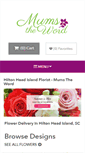 Mobile Screenshot of mumsthewordflowers.com